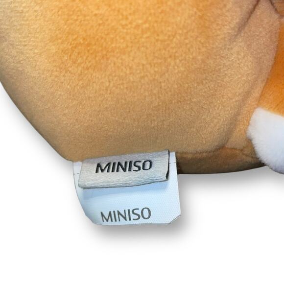 Miniso Plush Dog Shiba Inu Stuffed Animal Christmas Tree Star Scarf Stitched 12” - Picture 11 of 14